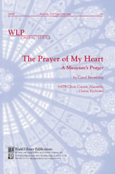 The Prayer of My Heart SATB choral sheet music cover